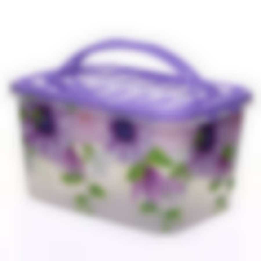 Контейнер прямоугольный "Георгины", 15 л