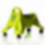 Табурет детский на колесах (салатовый)