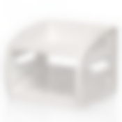 Этажерка настольная 2-х ярусная (белый)