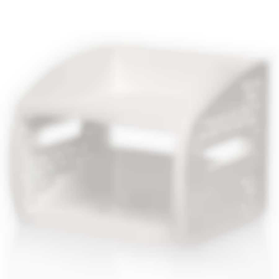 Этажерка настольная 2-х ярусная (белый)