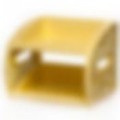 Этажерка настольная 2-х ярусная (бежевый)