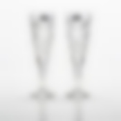 Набор фужеров для шампанского Эльза (тукана-миранда) 180 мл, 2 шт.