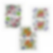 Дорожка на стол "Горошек" 45*145см (красн.)