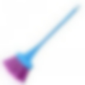 Веник "Мини" мягкий, длина 52 см (цвета в ассортименте)