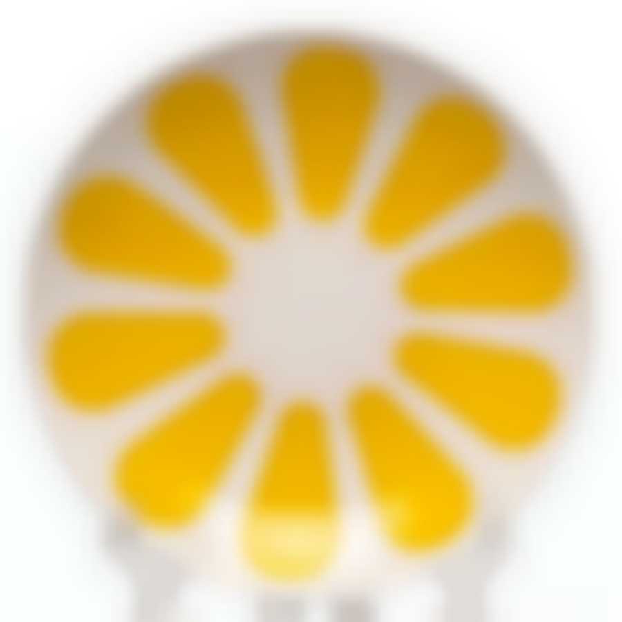 Тарелка столовая мелкая Лимон, D=25,2 см