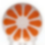 Тарелка Апельсин