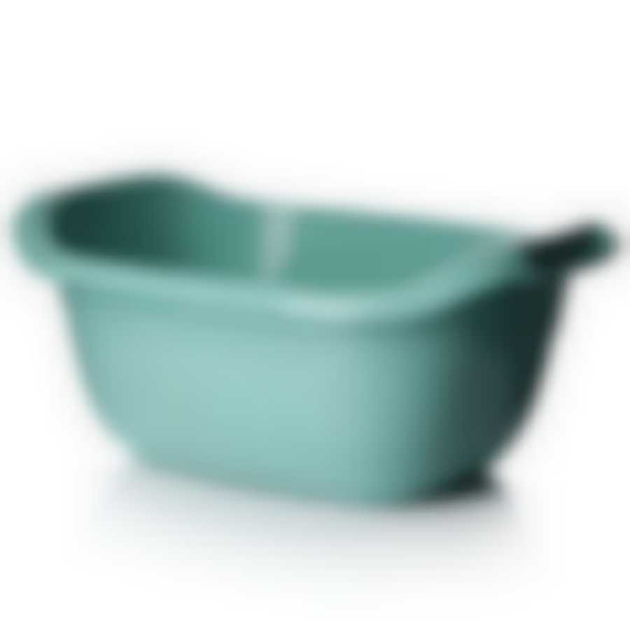 Таз овальный 16 л (аквамарин)