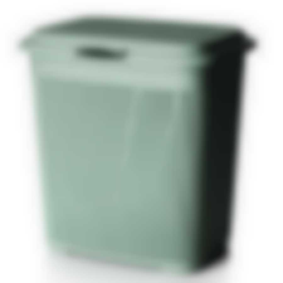 Корзина для белья Idea "Вязание", 40 л (фисташковый)