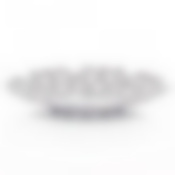 Блюдо "Мелодия" большое (белый)