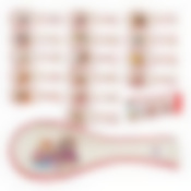 Подставка под ложку "Сладкие собачки" 8*22,5*2,5см.