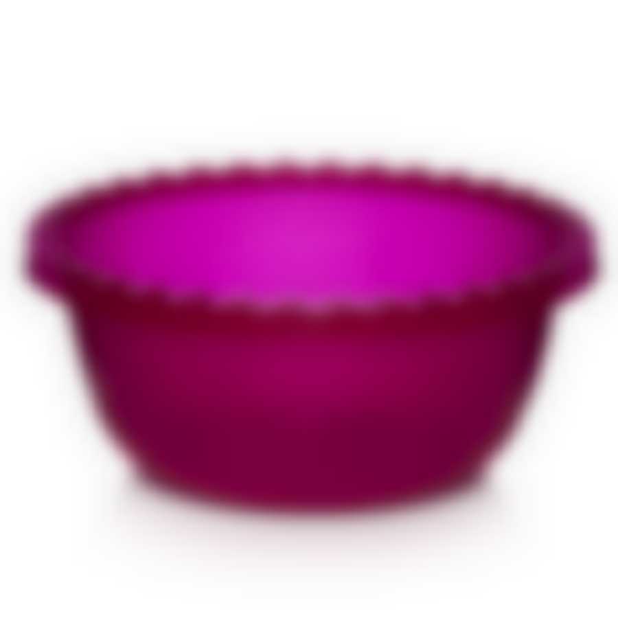 Миска круглая 3 л (малиновый)