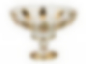 Фруктовница на ножке "Голден" d=25см