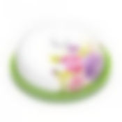 Блюдо для блинов Loraine Камелия, 23,8 х11 см