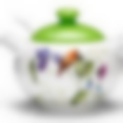 26614 Сахарница 375мл с/кр с/лож Птичка