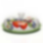 Блюдо для блинов Loraine Ягоды, 23 х11 см