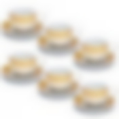 Чайный набор на 6 персон Loraine "Версаче", 220 мл