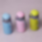 Термос для детей 300мл из нержавеющей стали с двумя ручками (розовый, голубой, салатовый)