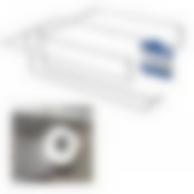 Держатель для бумажных полотенец подвесной Мультидом, длина 23 см