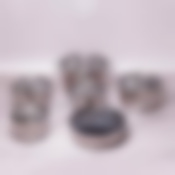 Набор посуды 12 пр. (кастрюли 1.9л,2.9л,3.9л,6.5л; ковш 1.9л; сковорода Ø24см мрам.) из нерж. стали