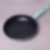 Сковорода Ø28*4. 5см с антипригарным покрытием из алюминия без крышки (голубая, мята, персик, лиловая)