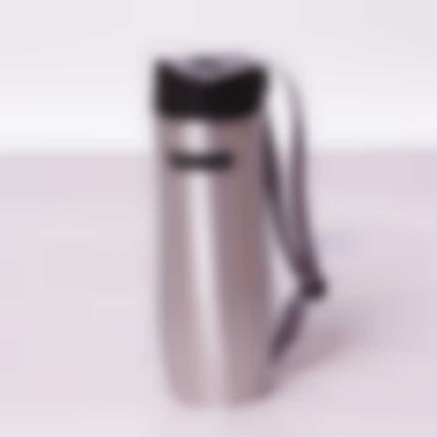 Термокружка 480мл из нержавеющей стали с ремешком