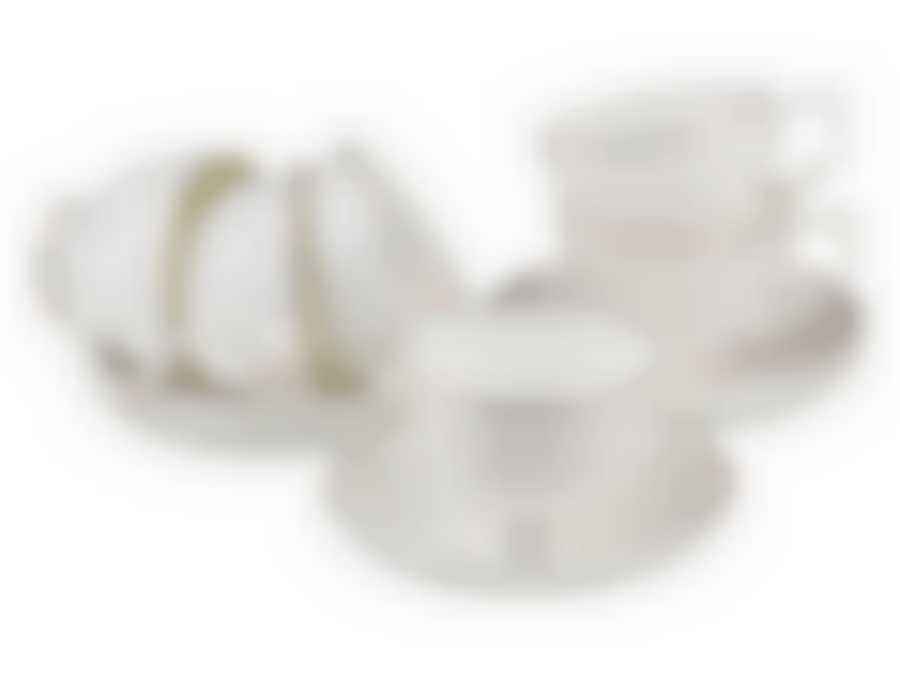 Чайный набор на 6 персон 12пр. "Вивьен" 300 мл