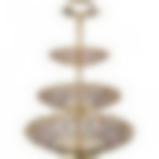 Фруктовница 3-х ярусная диаметр=24/17/12 см. высота=33 см.