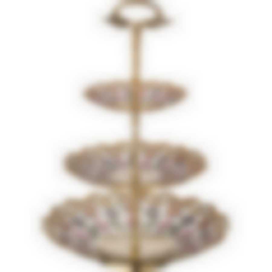 Фруктовница 3-х ярусная диаметр=24/17/12 см. высота=33 см.