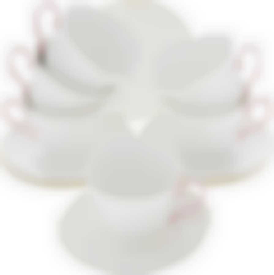 Чайный набор на 6 персон Loraine Нежность, 220 мл