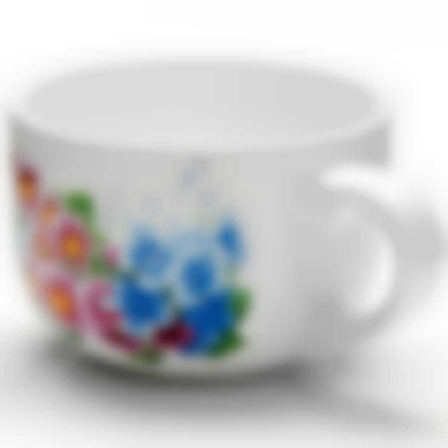 Супница с ручкой Loraine "Сирень", 350 мл