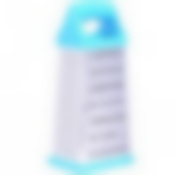 4996 Терка SK 4-х гранная пласт/руч9,3х6,8х21