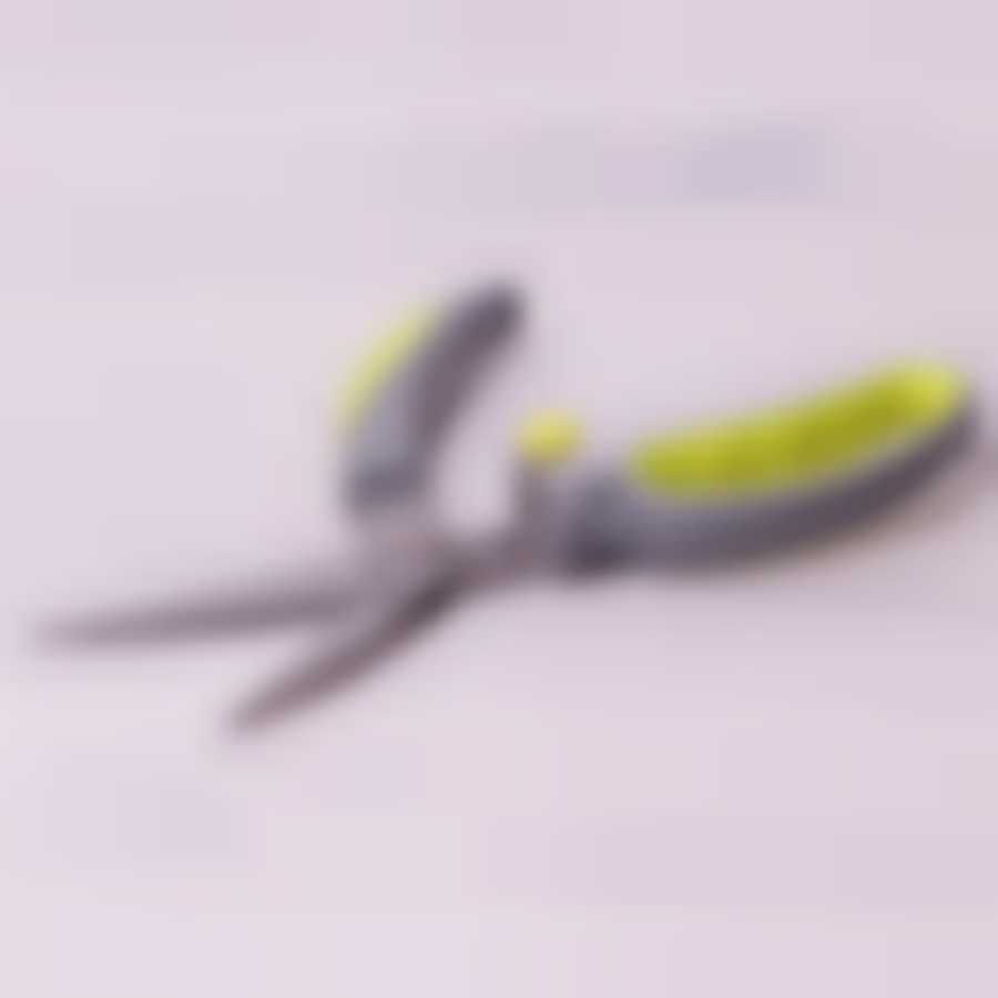 Ножницы кухонные 23см из нержавеющей стали с пластиковыми ручками