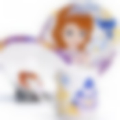 Набор детской посуды Loraine "София" Дисней, 3 предмета