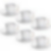 Набор кофейный на 6 персон Lorain "Нежность", 90 мл