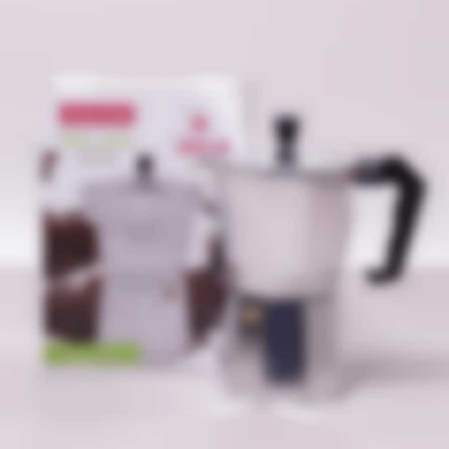 Кофеварка гейзерная 300мл (6 порций) из алюминия