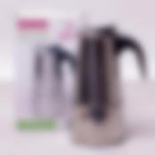 Кофеварка гейзерная 300мл (6 порций) из нержавеющей стали