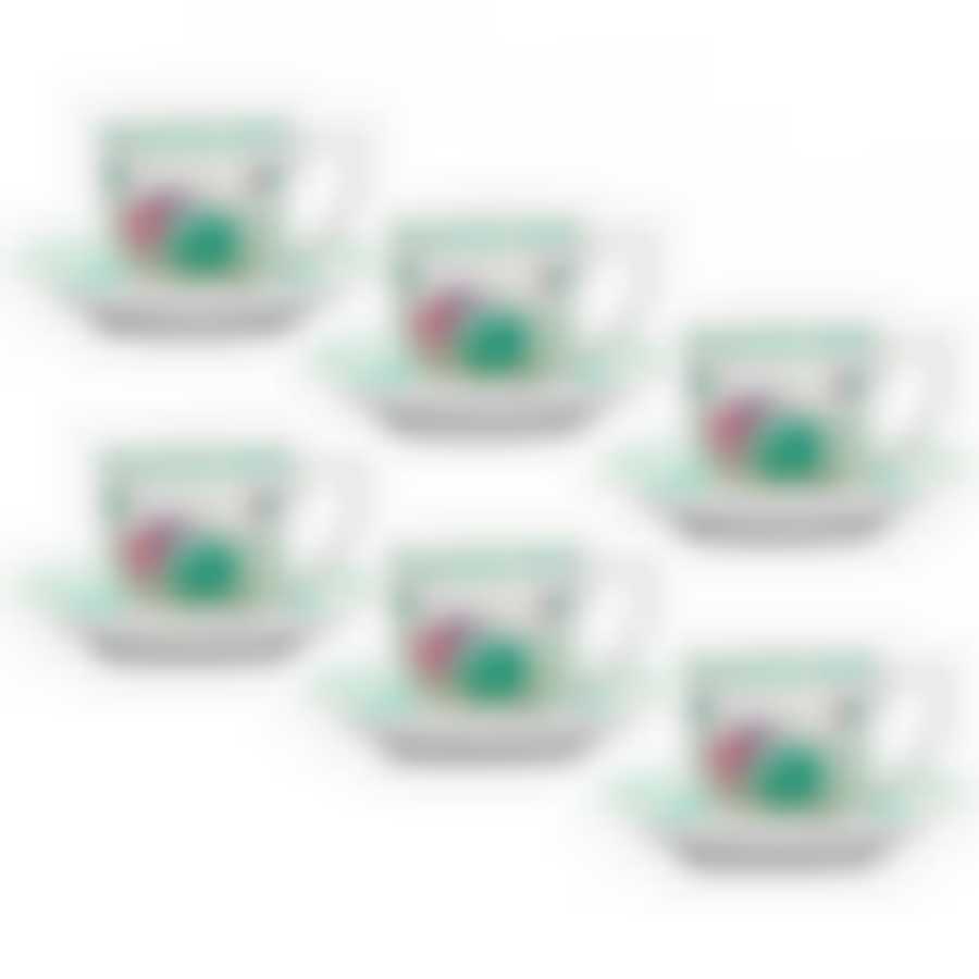 Кофейный набор на 6 персон Loraine, 80 мл