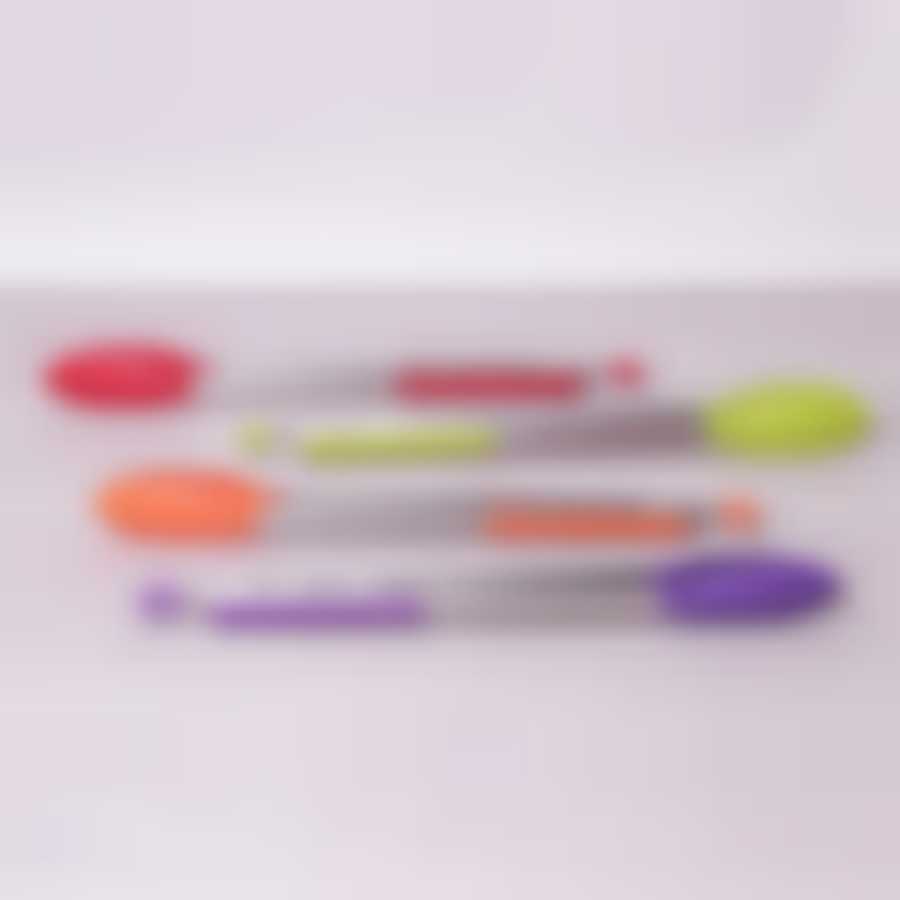 Щипцы нейлоновые 35.5см с ручками из нержавеющей стали