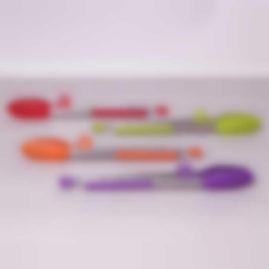 Щипцы силиконовые 30.5см с ручками из нержавеющей стали