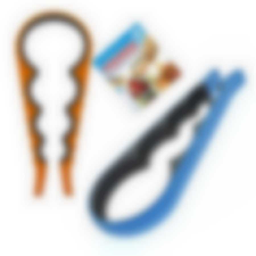 Открывалка для банок и бутылок 2 цв.