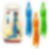 Пробка для бутылок "Ныряльщица", Н=14,5 см (цвета в ассортименте)