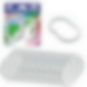 Набор 12 колец для шторы в ванную 3цв.