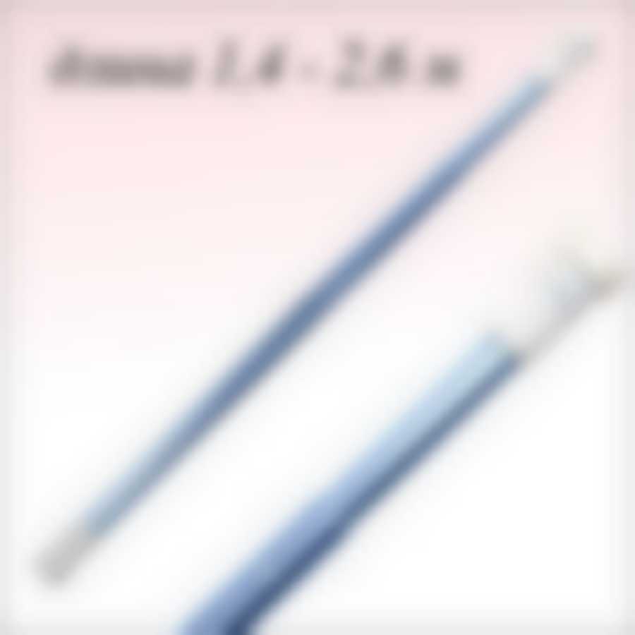 Карниз д/ванной 1.4-2.6м голубой