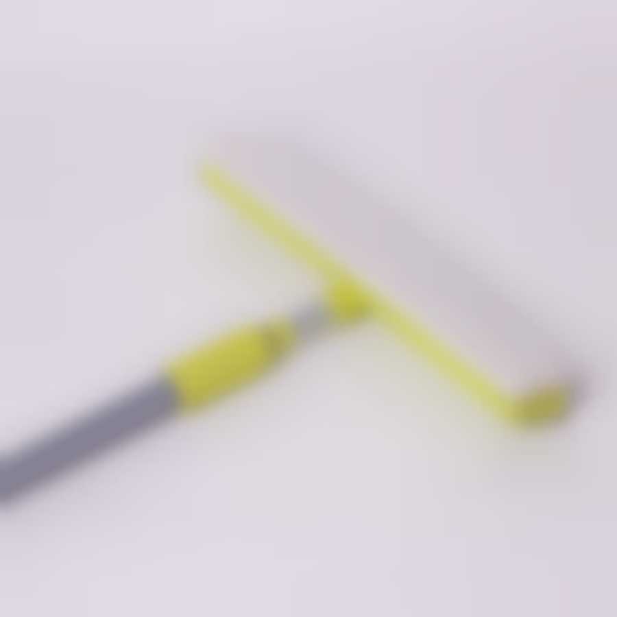 Окномойка на пружинке с телескопической рукояткой 75-120см и губкой 27см