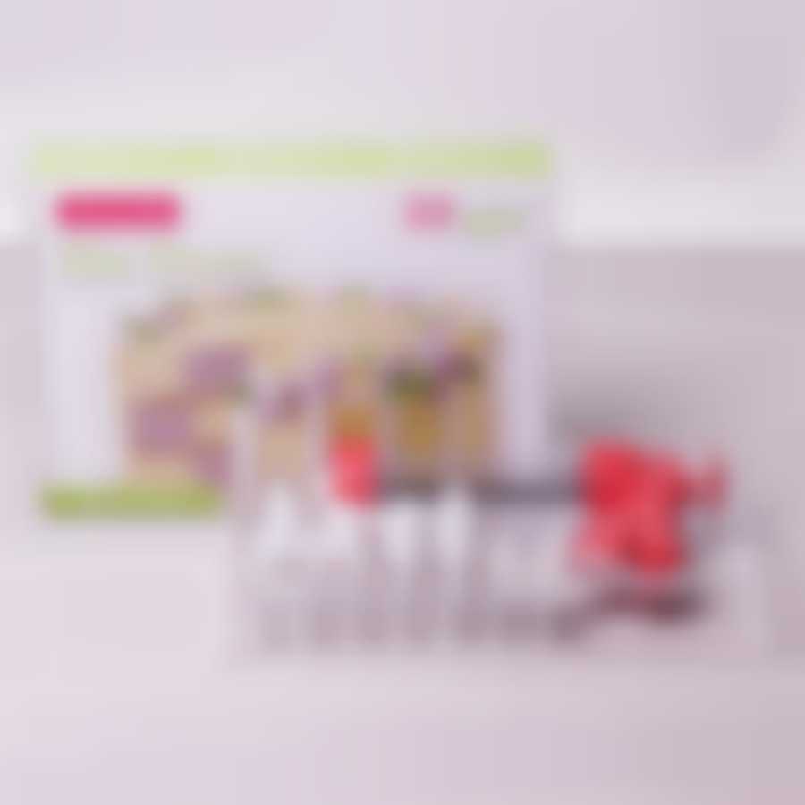 Кондитерский шприц-пресс из пластика (21 насадка в комплекте)