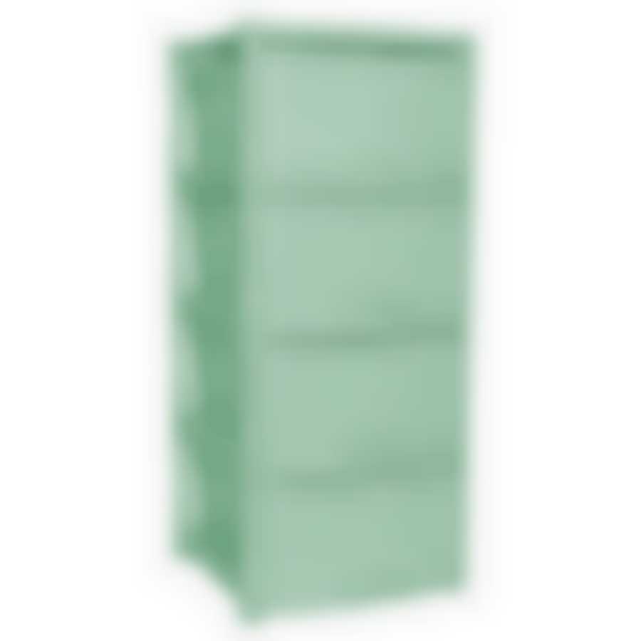 Комод Вязание 4 секции (фисташковый)