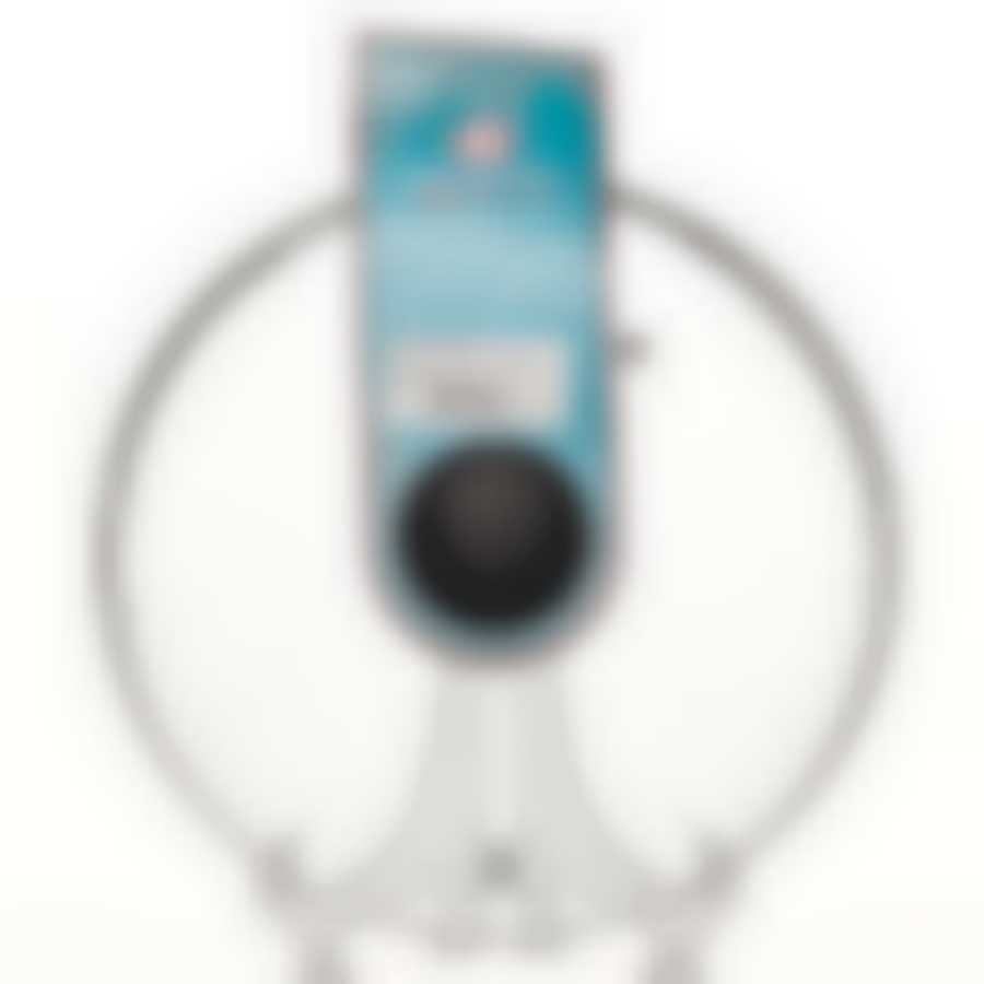 4724 Крышка стеклянная с метал/обод 24см