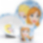 Набор детской посуды Loraine Снежная королева Дисней, 3 предмета