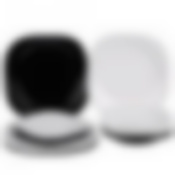 Столовый сервиз Luminarc Carine Black and White, 18 предметов