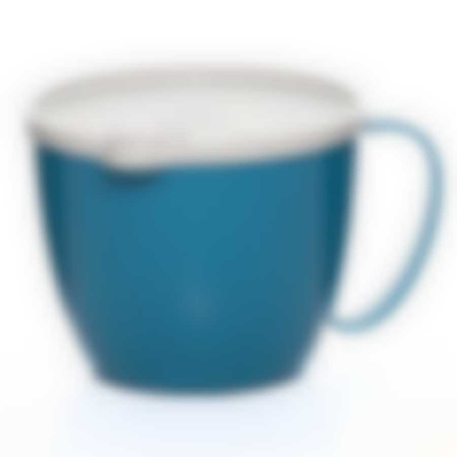 Кружка для супа с крышкой 0,7 л (бирюзовый)